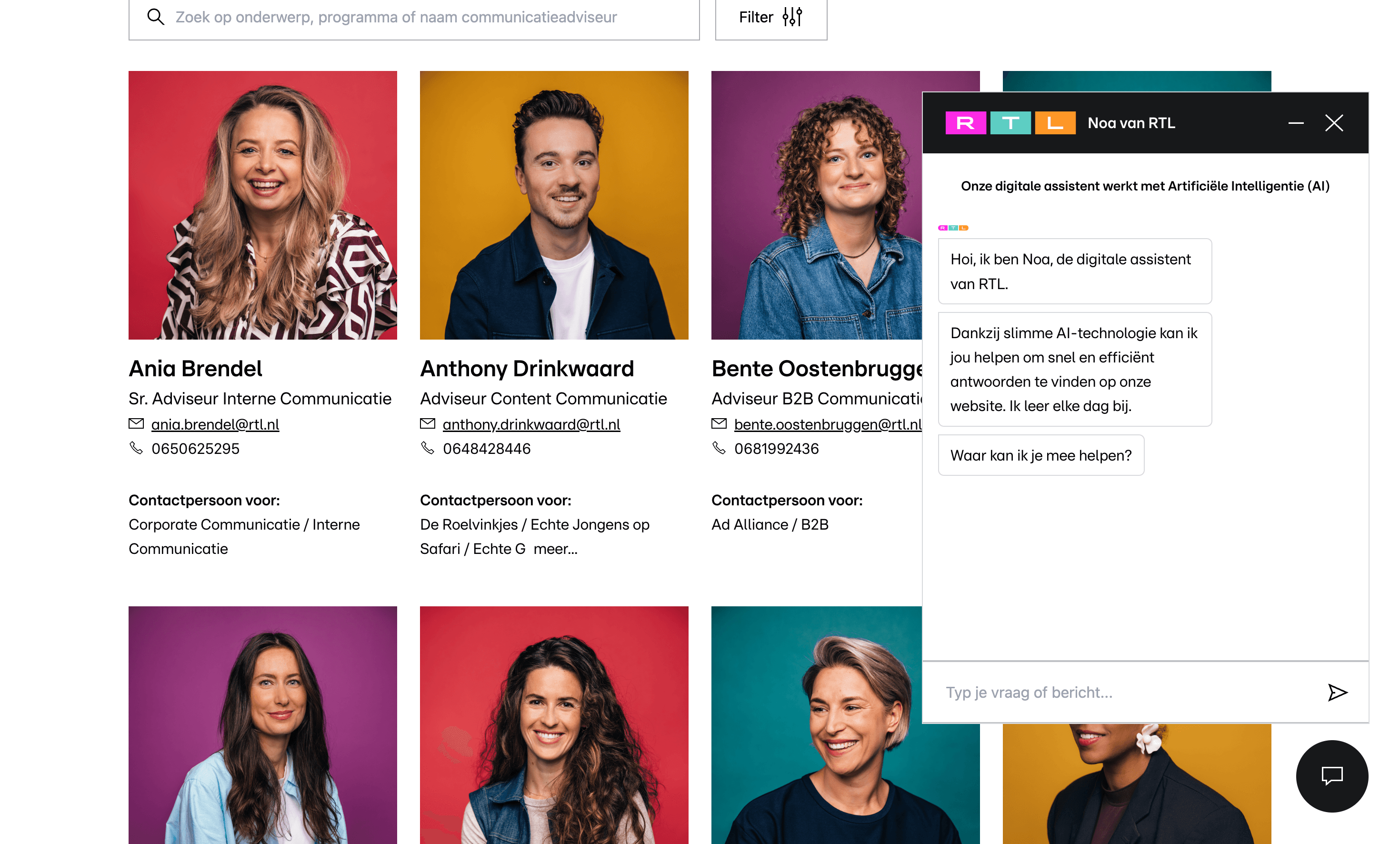 Enterprise chatbot solution